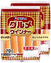 伊藤ハム グルメウインナー 70gx2