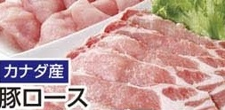 カナダ産 ●豚ロース生姜焼用 100g