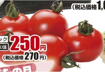 静岡県産 ●三島函南のミニトマト ２パック