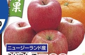 ニュージーランド産 ●ふじりんご 5個